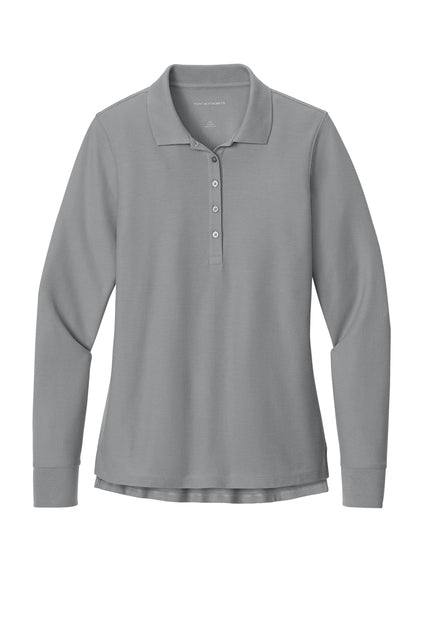 Ladies Wearever Signature Pique Long Sleeve Polo