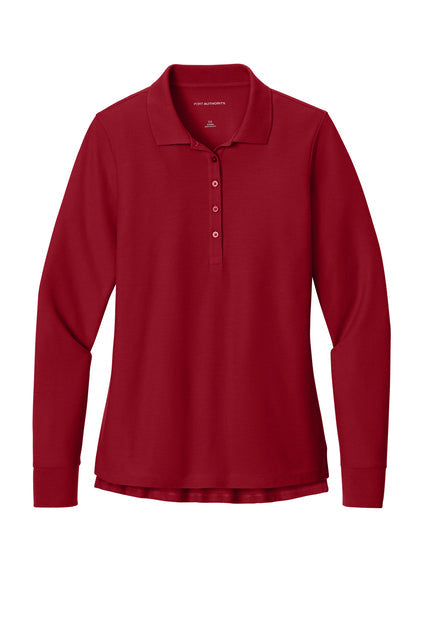 Ladies Wearever Signature Pique Long Sleeve Polo