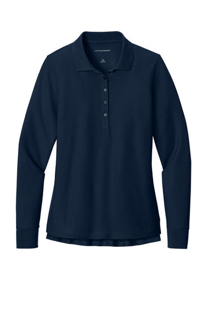 Ladies Wearever Signature Pique Long Sleeve Polo
