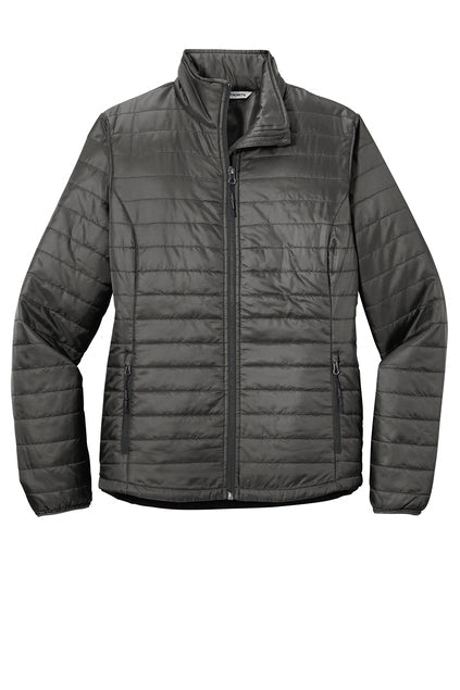Ladies Packable Puffy Jacket