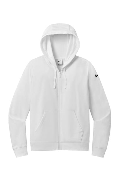 Ladies NIKE Club Fleece Full-Zip Hooded Sweatshirt