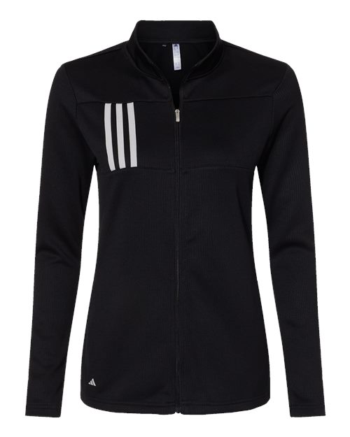 Ladies Adidas 3 Stripe Full-Zip