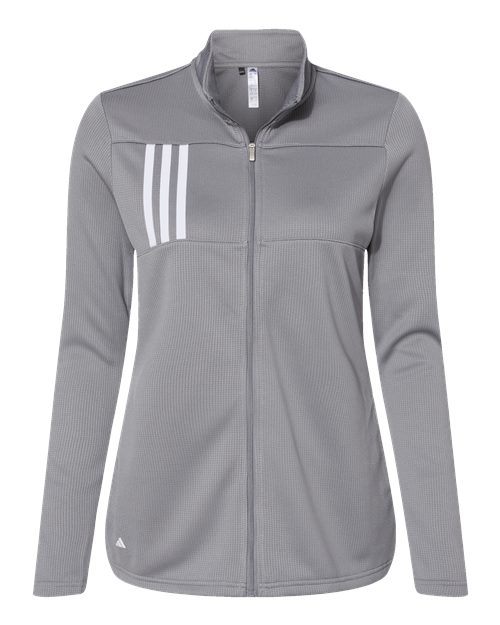 Ladies Adidas 3 Stripe Full-Zip