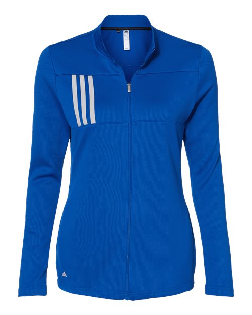 Ladies Adidas 3 Stripe Full-Zip