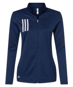 Ladies Adidas 3 Stripe Full-Zip