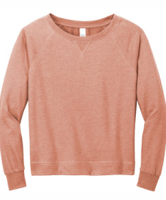 Ladies Featherweight French Terry Crewneck