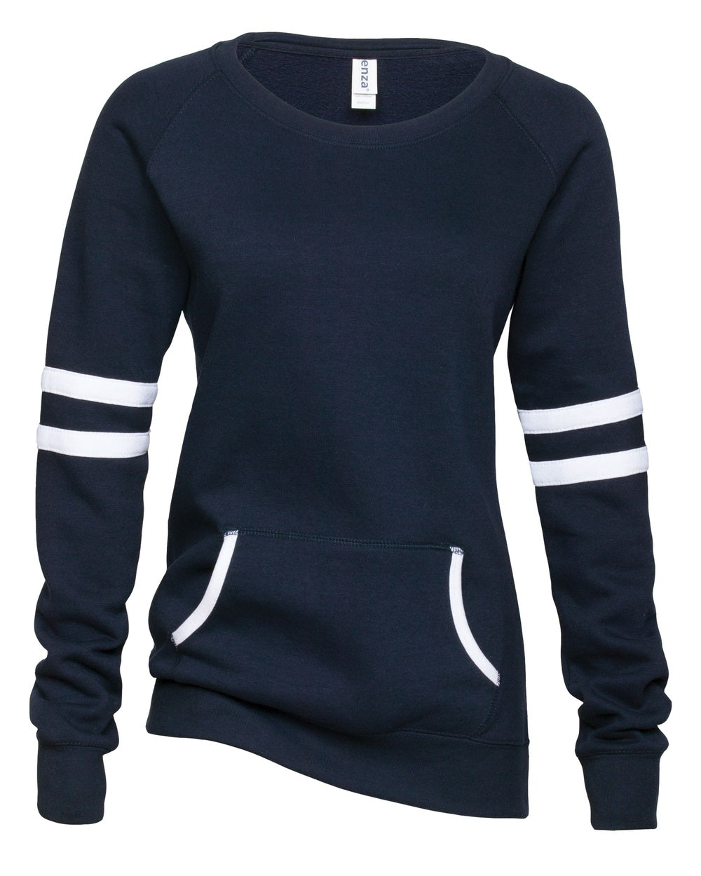 Ladies Varsity Crewneck Sweatshirt