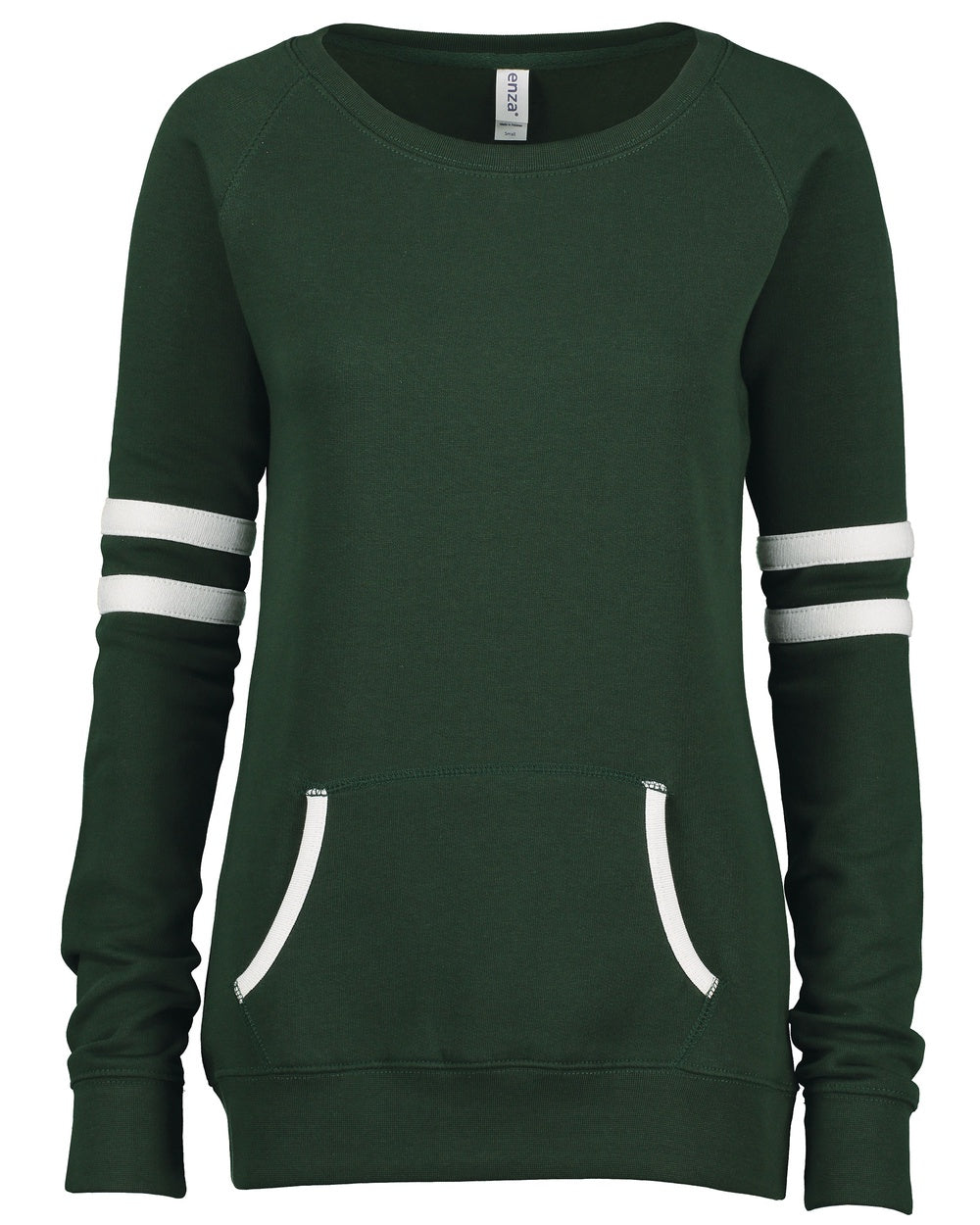 Ladies Varsity Crewneck Sweatshirt