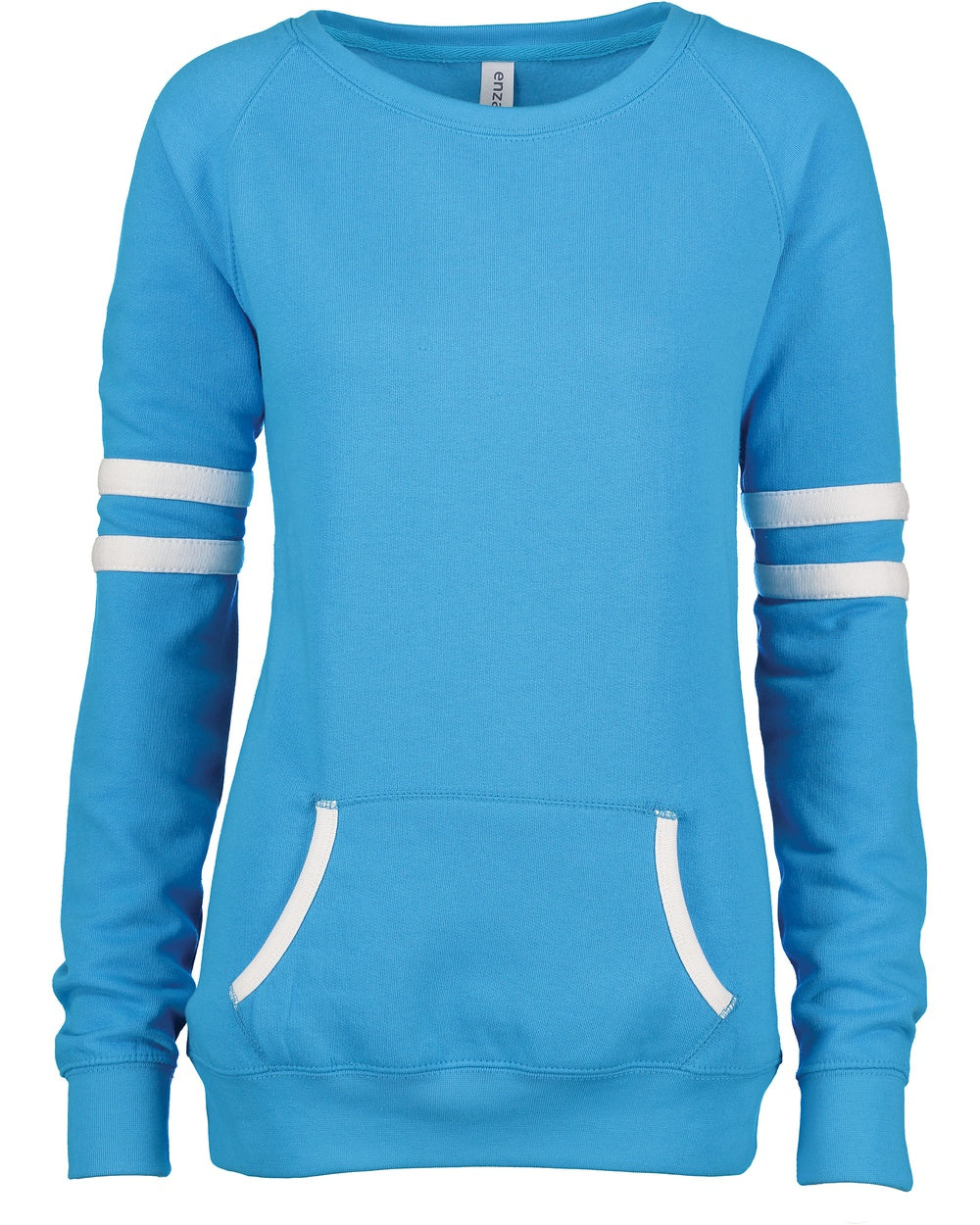 Ladies Varsity Crewneck Sweatshirt