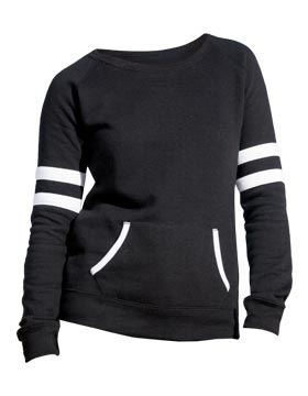 Ladies Varsity Crewneck Sweatshirt