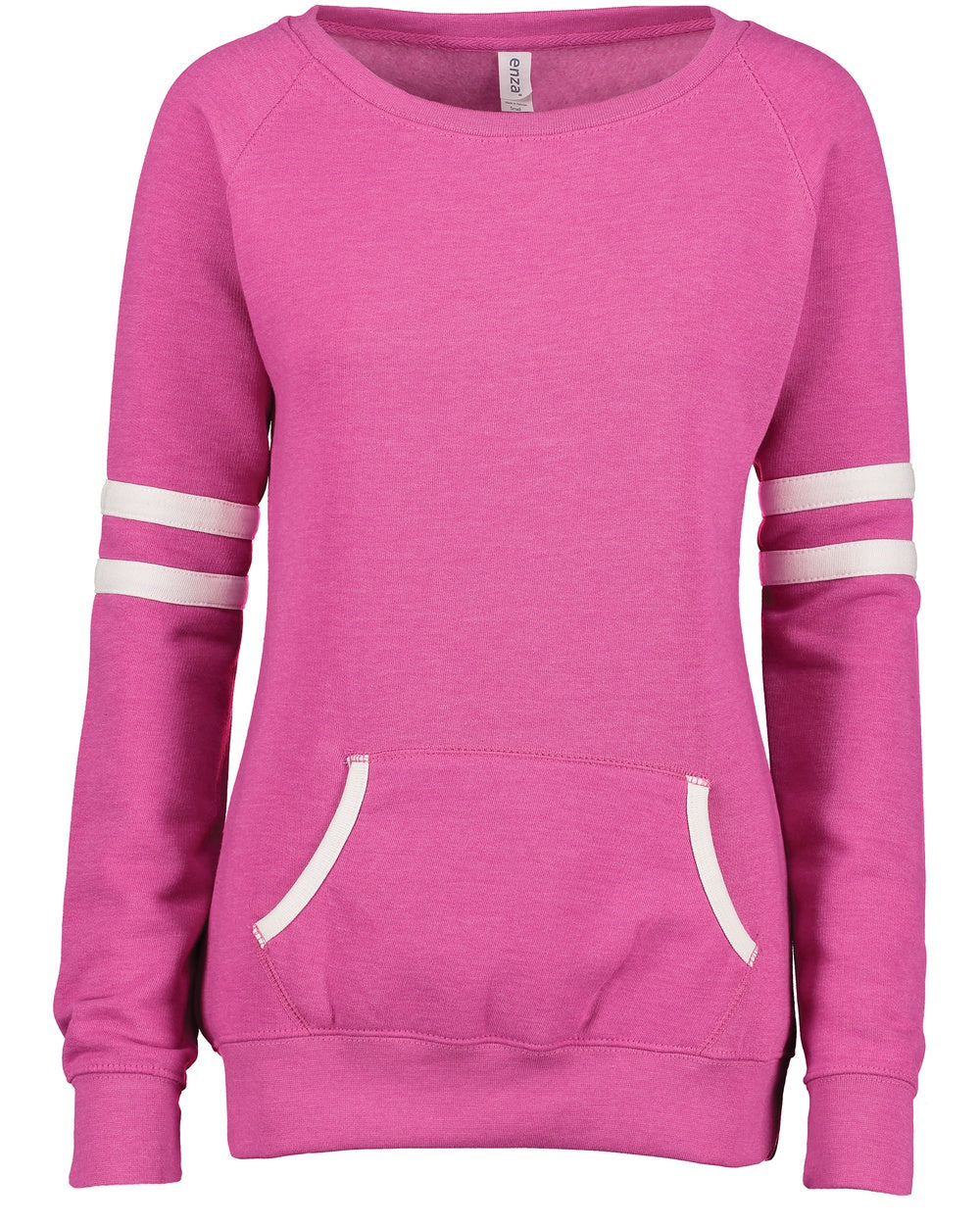 Ladies Varsity Crewneck Sweatshirt