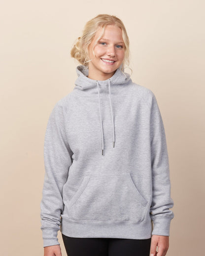 Ladies Scuba Neck Hooded Sweatshirt
