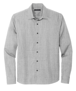 Long Sleeve Stretch Woven Shirt