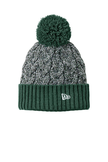 Marled Knit Pom Beanie