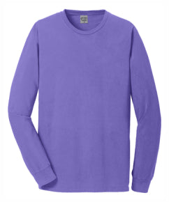 Beach Wash Garment-Dyed Long Sleeve T-shirt