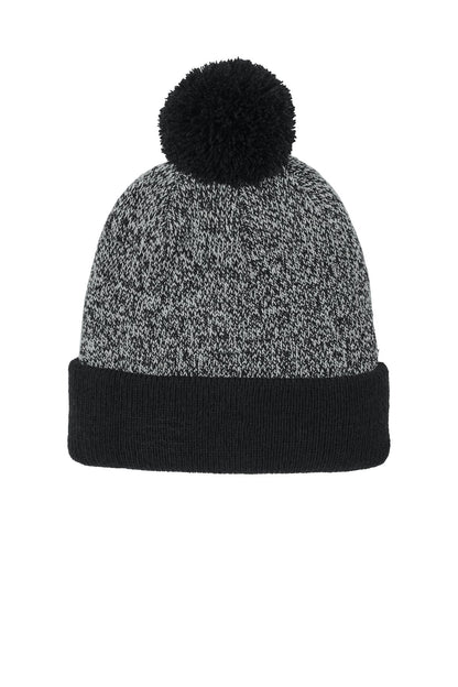 Halftime Heather Pom Beanie