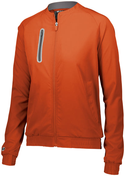 Ladies Weld Contrast Full-Zip Jacket