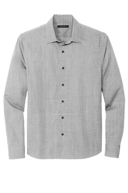 Long Sleeve Stretch Woven Shirt