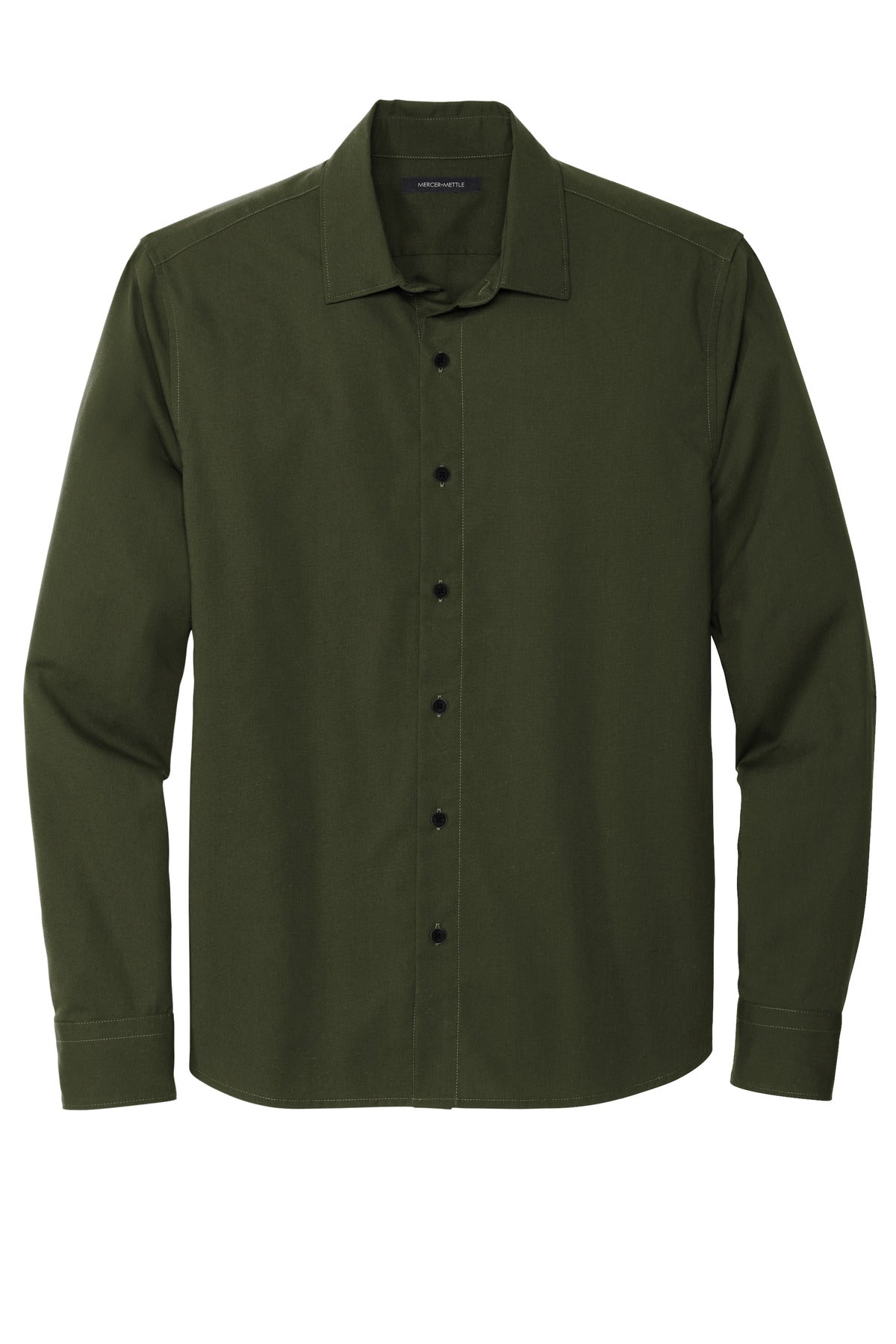 Long Sleeve Stretch Woven Shirt